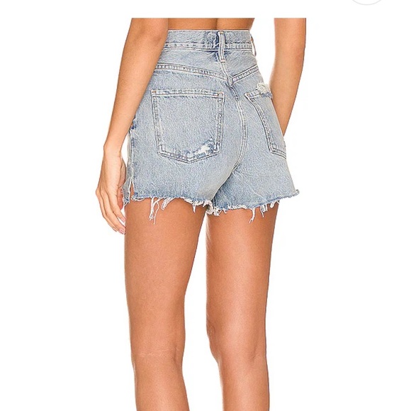 AGOLDE Women's Dee Vintage High Rise Shorts - Size 25 - Picture 4 of 12